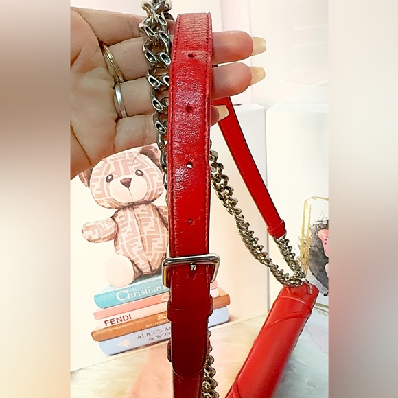 Dior/ Diorama leather crossbody bag - Picture 9 of 11